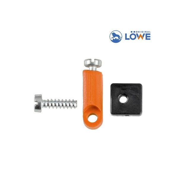 3009-H-Riegel-mit-Schraube Löwe 3009/HÜ Riegel mit Schraube und Mutter für HÜ-Version