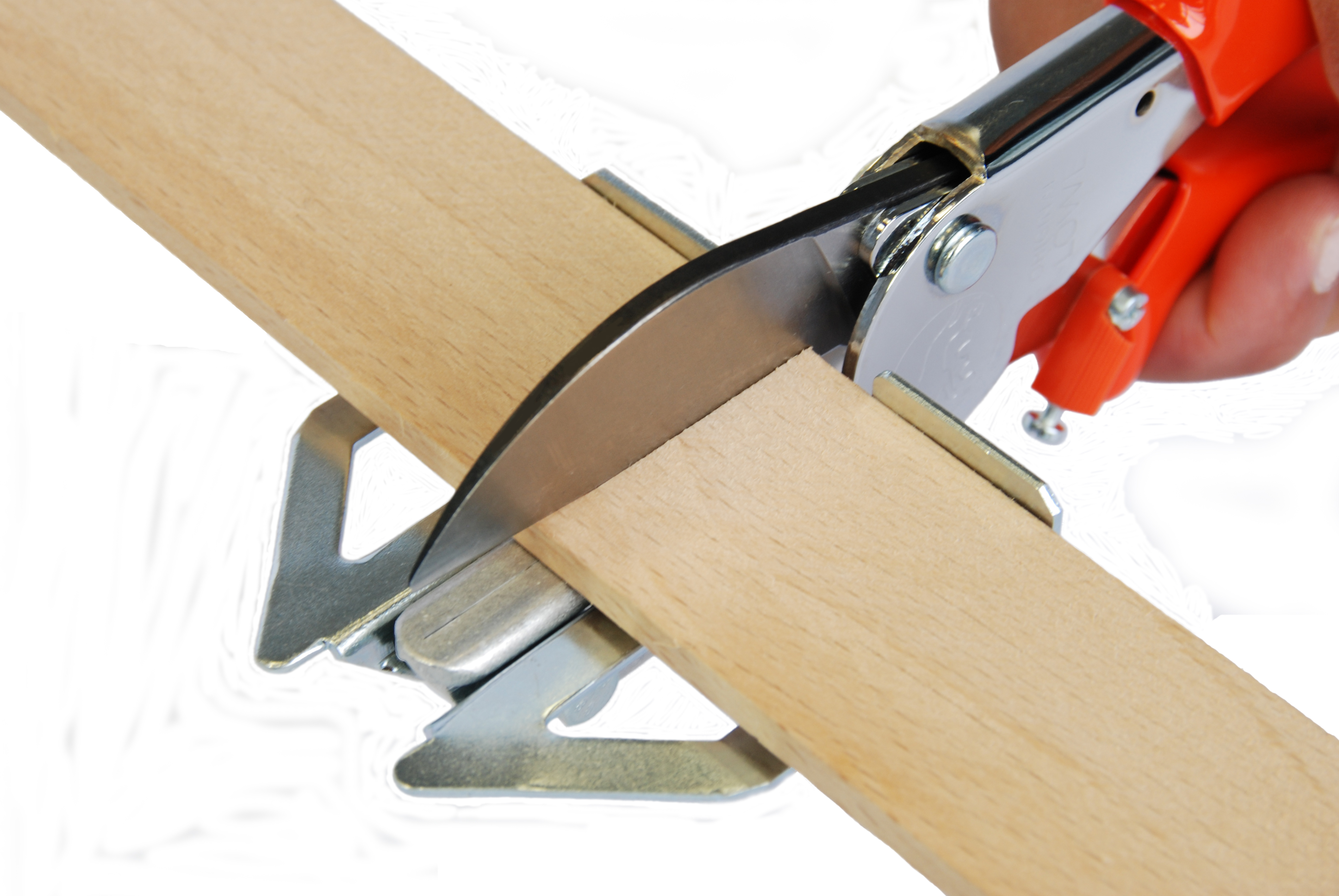 Löwe 3.106 Leistenschere mit 90° Anschlägen