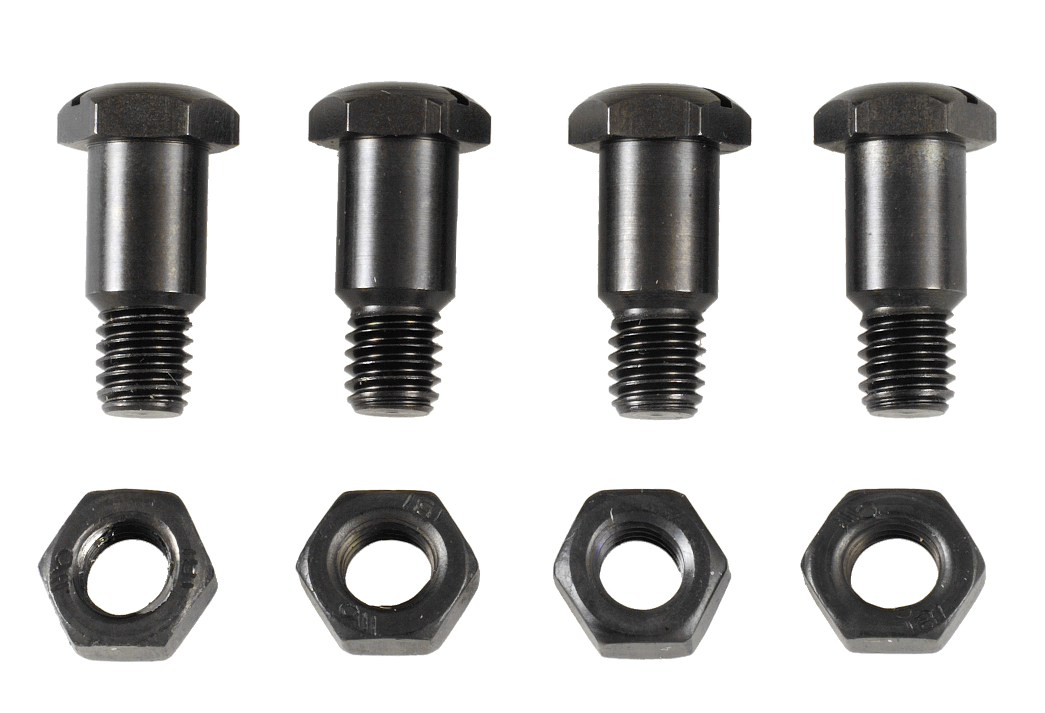 Löwe 11.006 Griffbefestigung: 4 Paar Muttern und Bolzen für Löwe 11